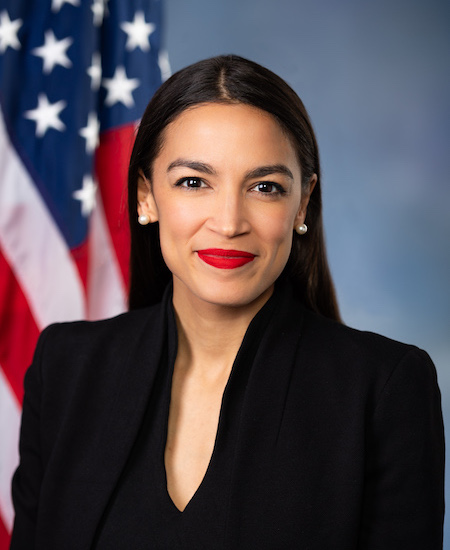 Photo of Alexandria Ocasio-Cortez